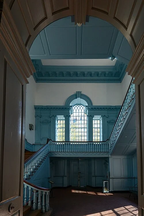 Le hall de l'escalier de la tour — Independence Hall