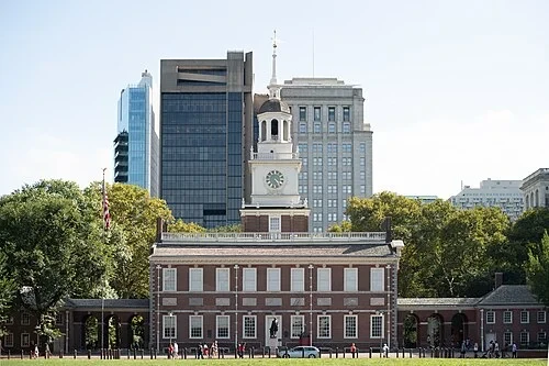 Fachada norte del Independence Hall