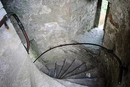 L'escalier en colimaçon supérieur — Blarney Castle