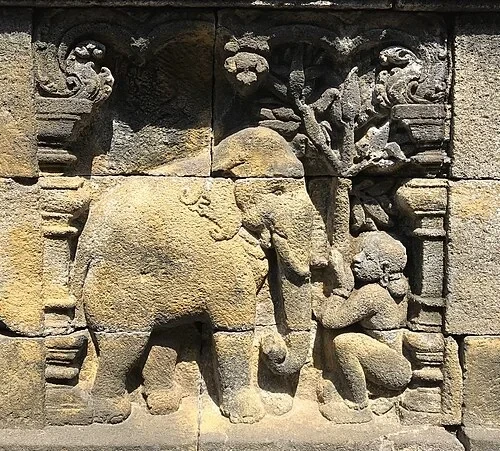 Contes de moralité — Candi Borobudur