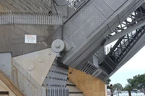 La charnière principale — Sydney Harbour Bridge