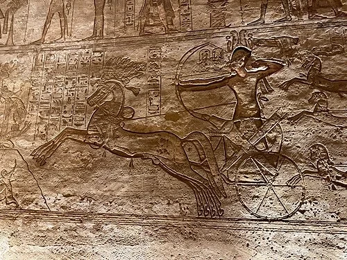 Intérieur du Grand Temple d'Abou Simbel — Abu Simbel
