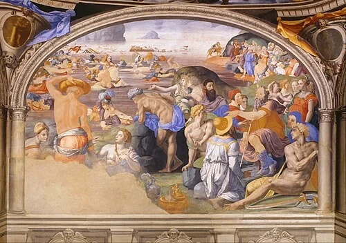 Le passage de la mer Rouge — Palazzo Vecchio