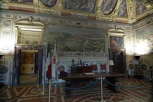 La salle de Clément VII — Palazzo Vecchio
