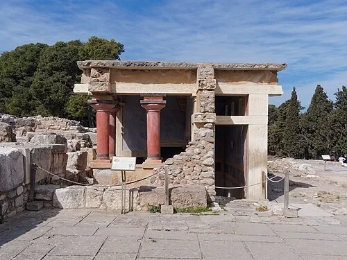 Bassin lustral nord — Knossos