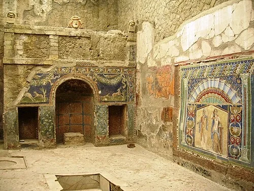 Le Nymphée à mosaïque — Herculaneum