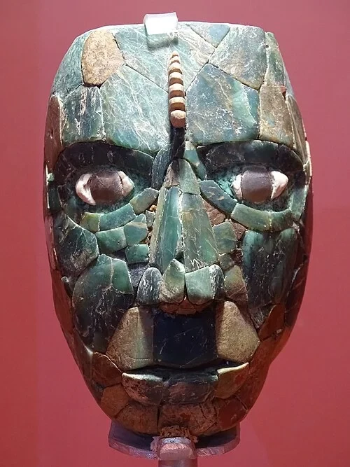 帕卡尔玉石面具 — Palenque