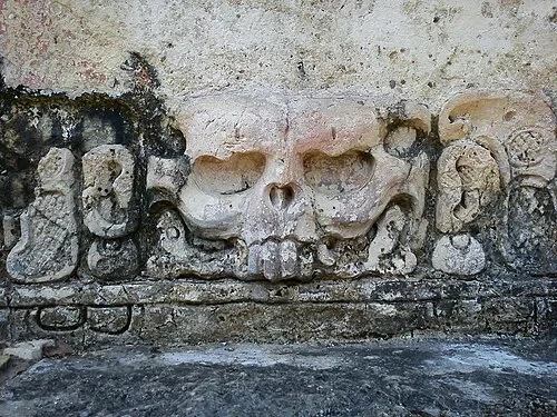 खरगोश की खोपड़ी की नक्काशी (The Rabbit Skull Relief)