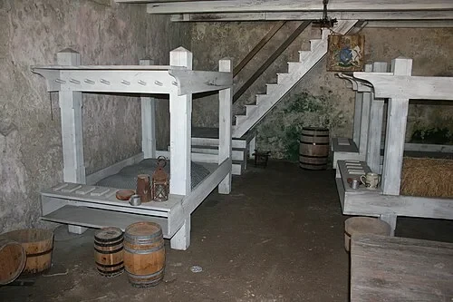 Quartiers des soldats — Castillo de San Marcos