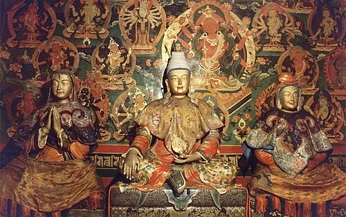 Le trio royal du Tibet — Potala Palace