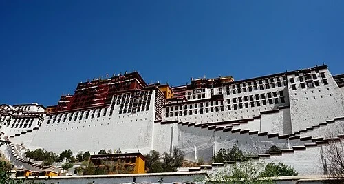 Les fondations de la forteresse — Potala Palace
