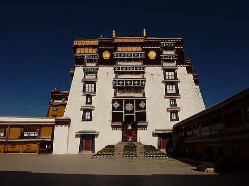 La façade du Palais Blanc — Potala Palace