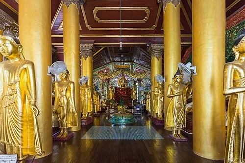 Sanctuaire du Premier Bouddha — Shwedagon Pagoda