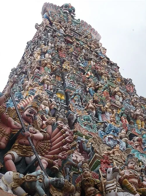 Gopuram du temple de Meenakshi Amman — Meenakshi Temple