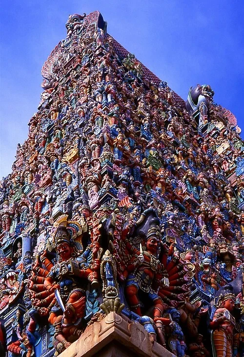 Gopuram du temple Meenakshi Amman — Meenakshi Temple
