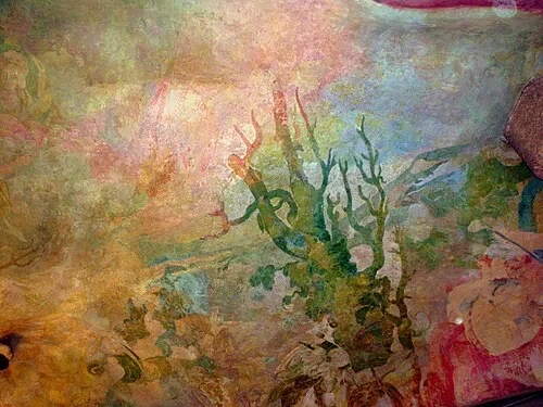 Murals in Casa Milà Lobby