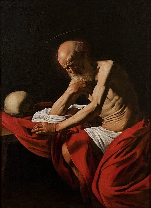 Saint Jérôme en méditation — Santa Maria de Montserrat