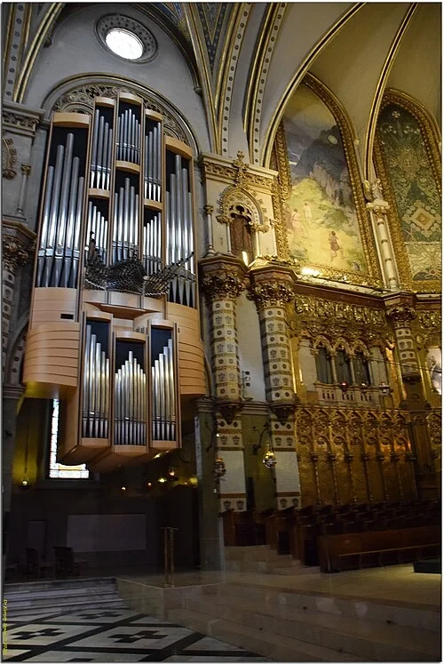 Les peintures murales du sanctuaire — Santa Maria de Montserrat