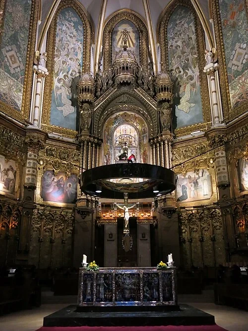 Le maître-autel — Santa Maria de Montserrat