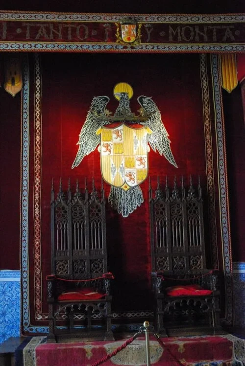 The Royal Dais — Royal Alcázar of Segovia audio guide stop