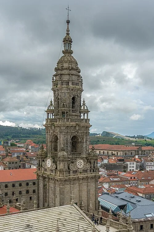La Tour de l'Horloge — Catedral de Santiago de Compostela