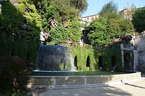 La Fuente del Óvalo — Villa d'Este