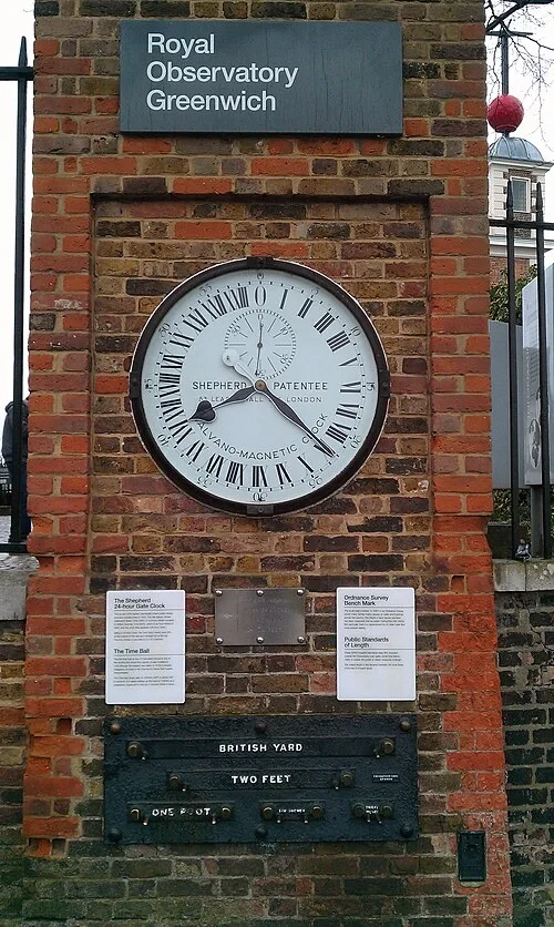 Horloge de la porte Shepherd — Royal Observatory, Greenwich