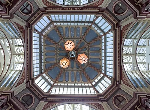 L'octogone central — Leadenhall Market