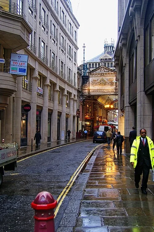 Entrée de Whittington Avenue — Leadenhall Market