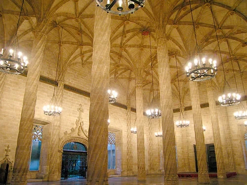 La Sala de Contractació — Llotja de la Seda
