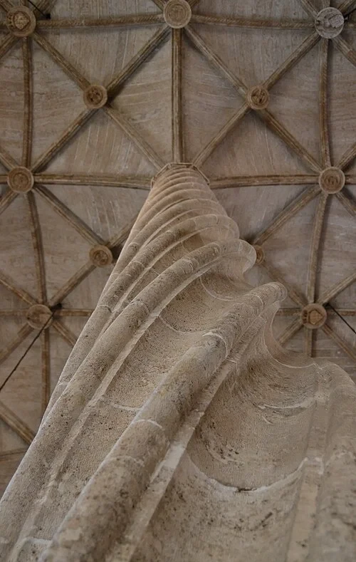 Les colonnes torsadées — Llotja de la Seda