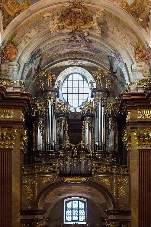 Le grand orgue — Melk Abbey