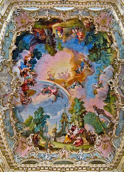 Affresco del Dio Sole