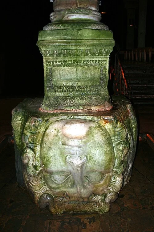 Upside-Down Medusa Head