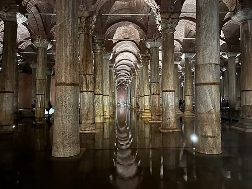 La restauration de 2022 — Basilica Cistern