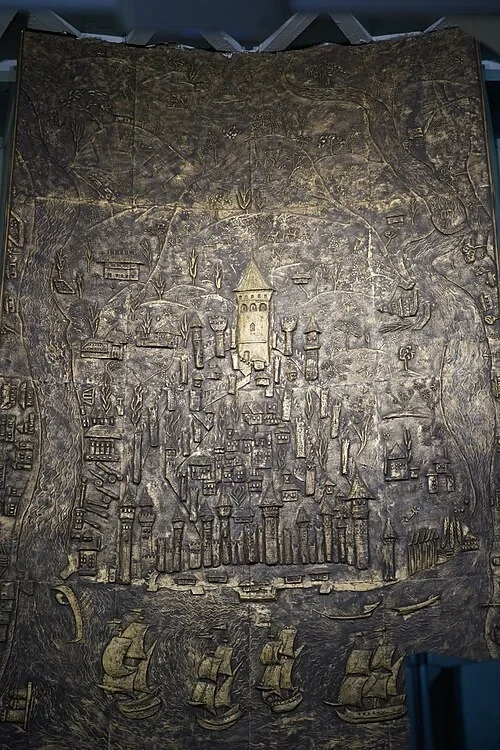 Relief médiéval de Galata — Galata Tower