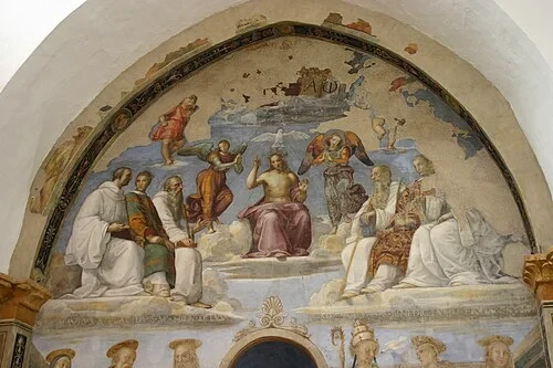 La visión celestial de Rafael — San Severo Chapel