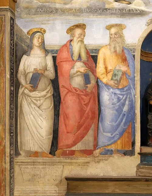 Perugino’s Earthly Saints