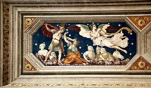 Persée et la Gorgone — Villa Farnesina