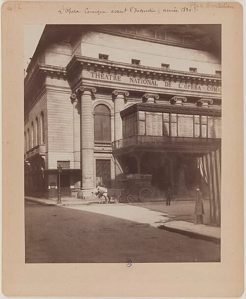 Le fantôme du deuxième théâtre — Opéra-Comique