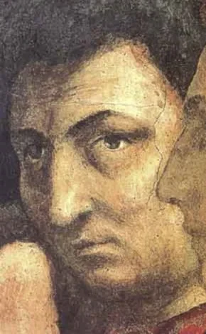 Porträt von Masaccio — Brancacci Chapel