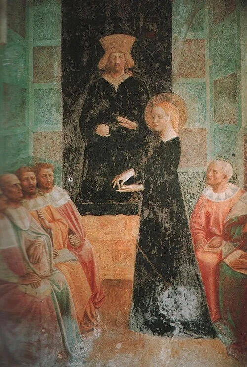 Santa Caterina e i filosofi