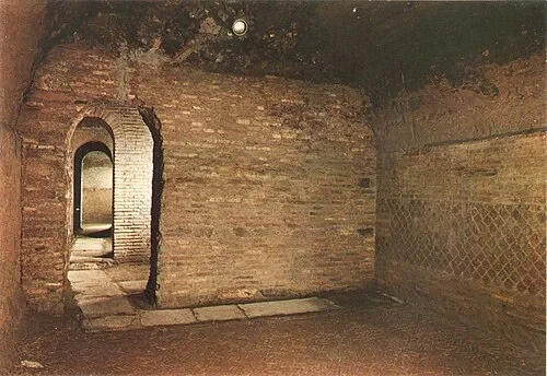 Römisches Lagerhaus aus dem ersten Jahrhundert — Basilica di San Clemente