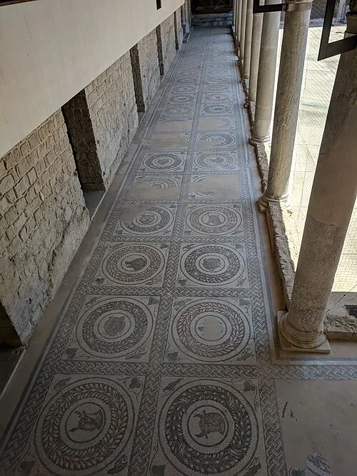 The Animal Medallion Corridor — Villa Romana del Casale audio guide stop