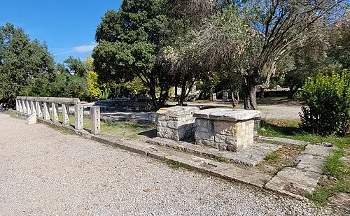 Monument of the Eponymous Heroes — Ancient Agora of Athens audio guide stop