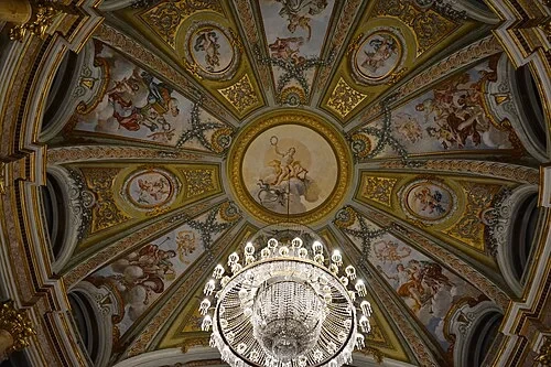 O Teto do Teatro — Palace of Caserta