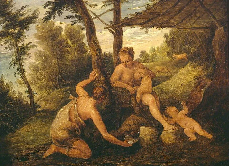 Adam et Ève après l'expulsion — Courtauld Institute of Art