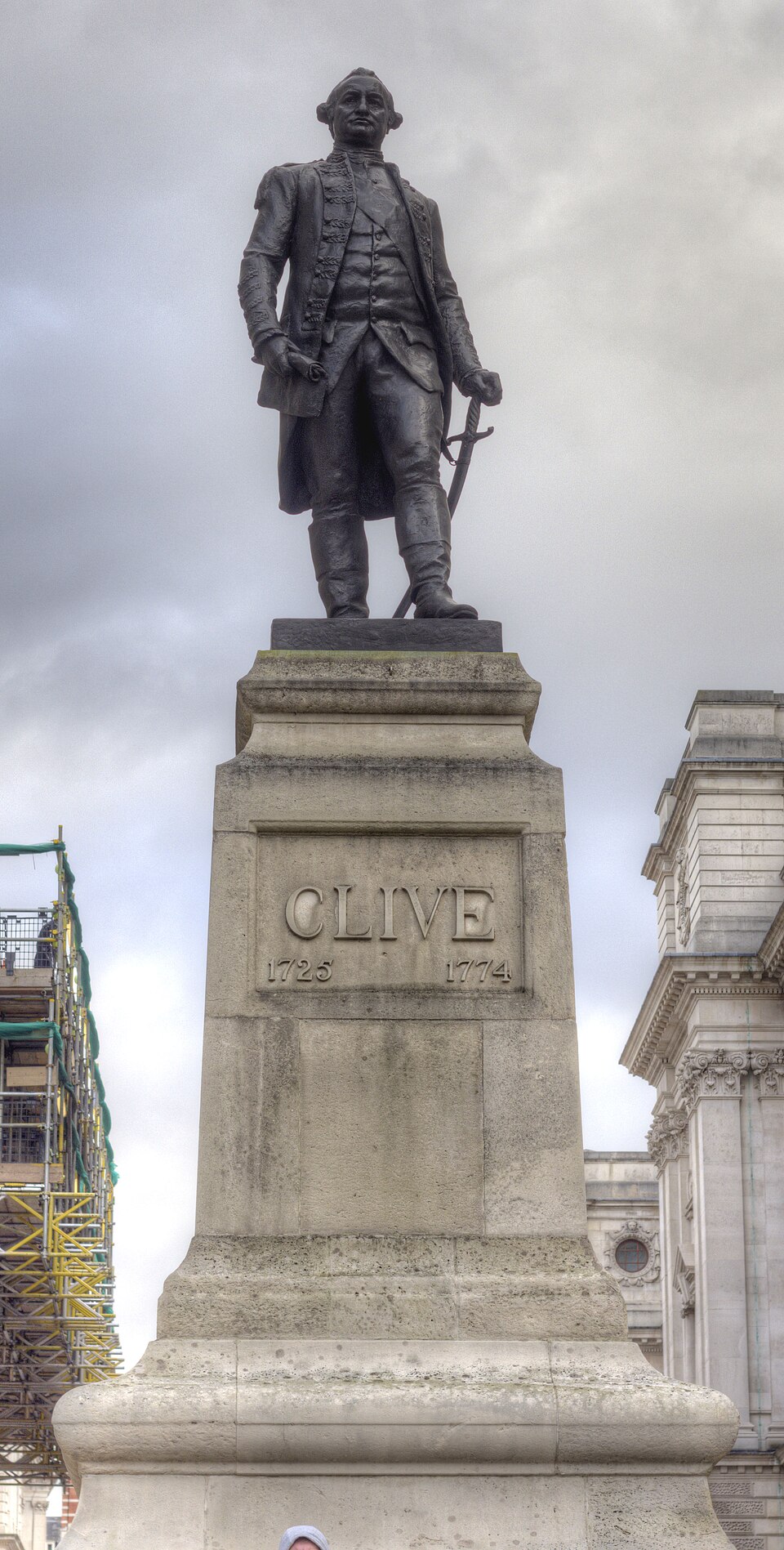 The Clive Statue