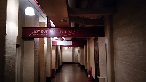 La dalle de protection — Churchill War Rooms