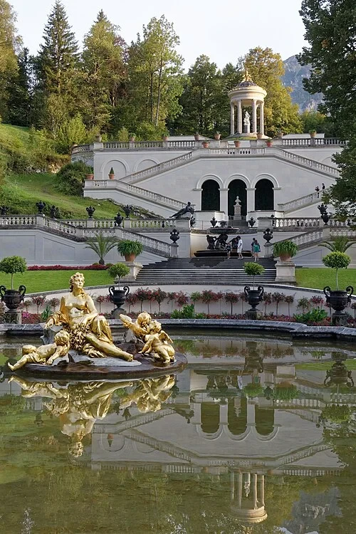 Le parterre d'eau — Schloss Linderhof